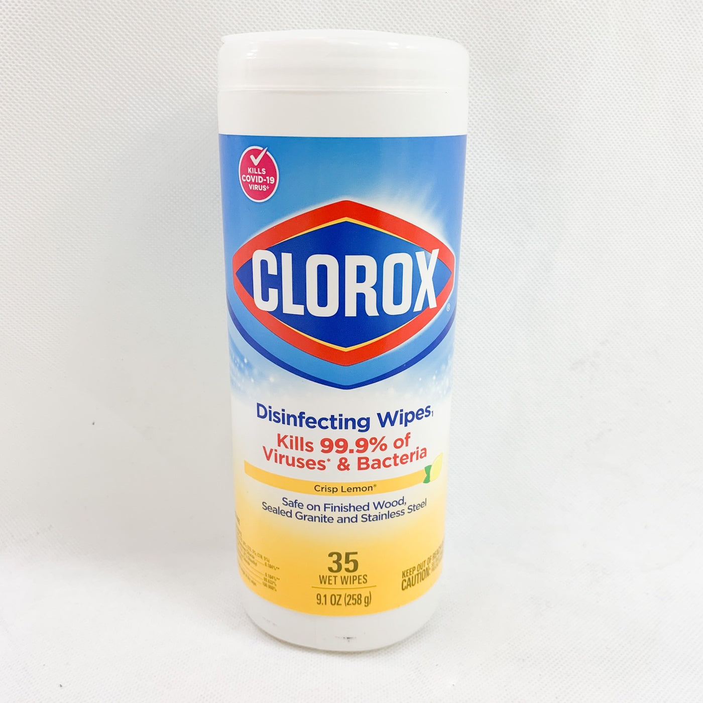Clorox Disinfecting Wipes 35ct Crisp lemon