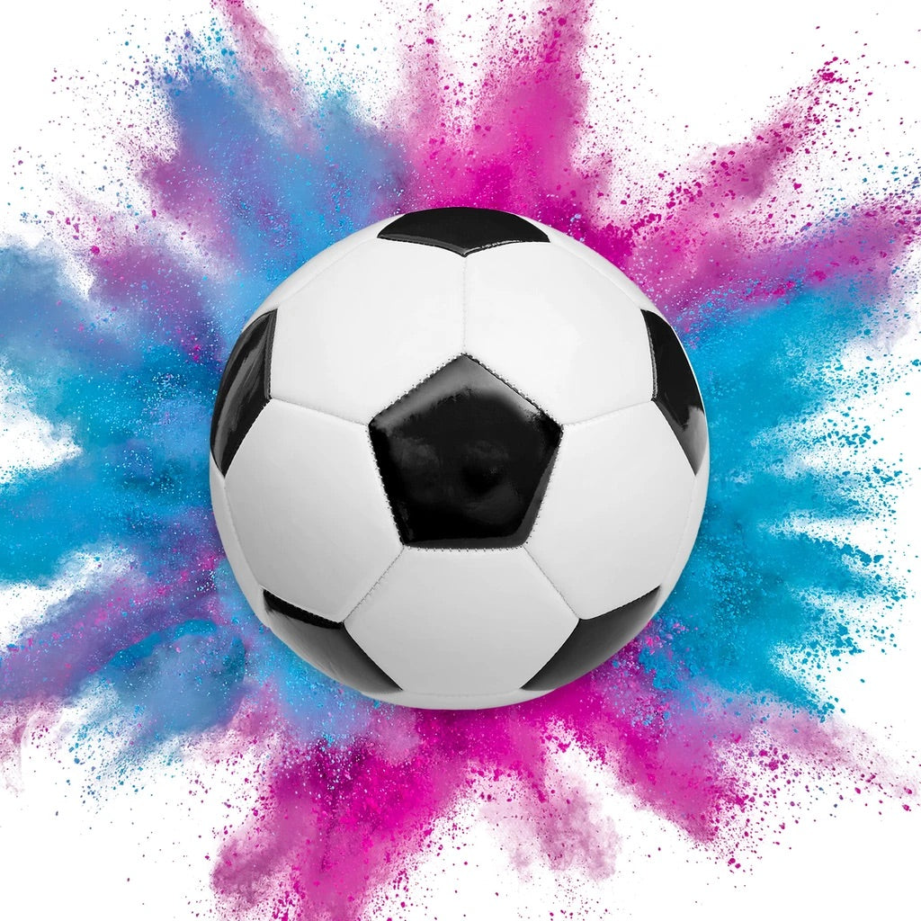 Gender Reveal Soccer Ball - Pink