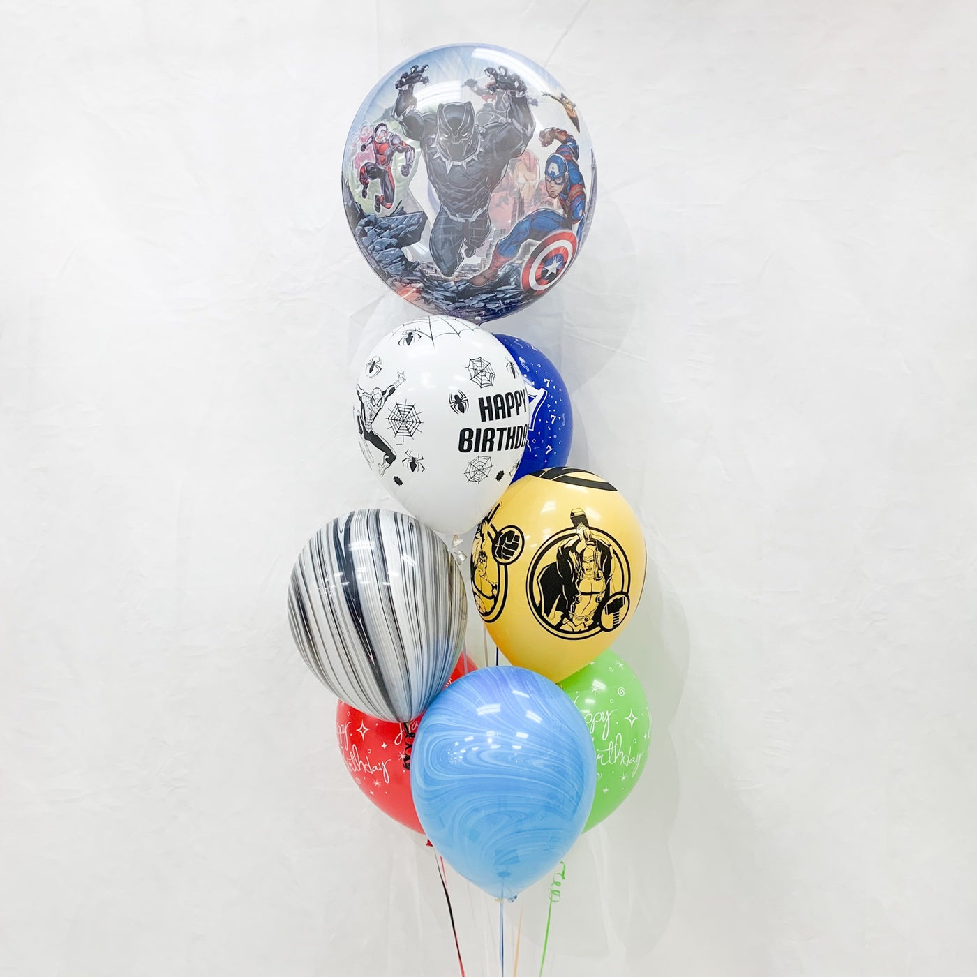 Bubble 8pc Balloon Bouquet