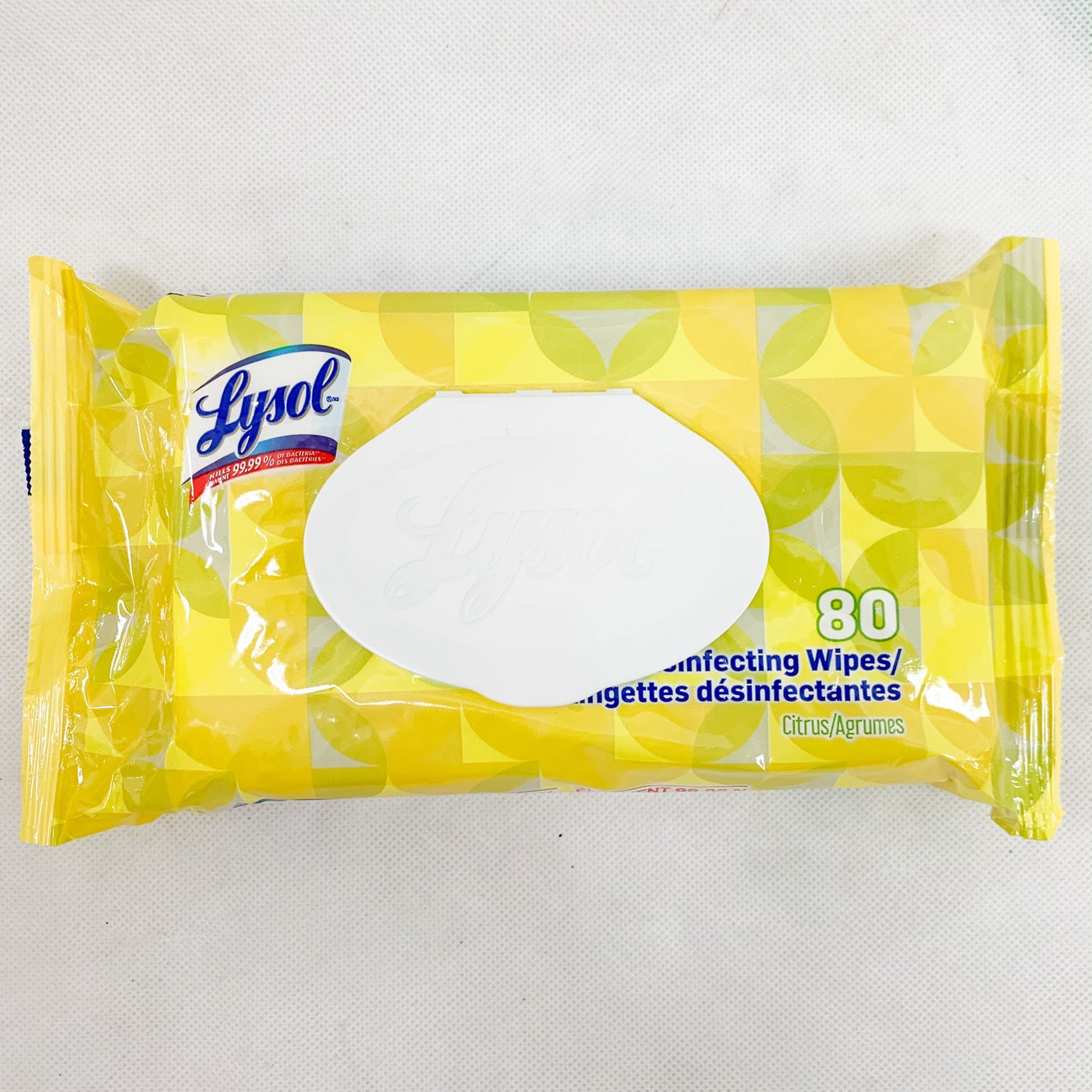 Lysol Disinfecting Wipes 80ct Citrus