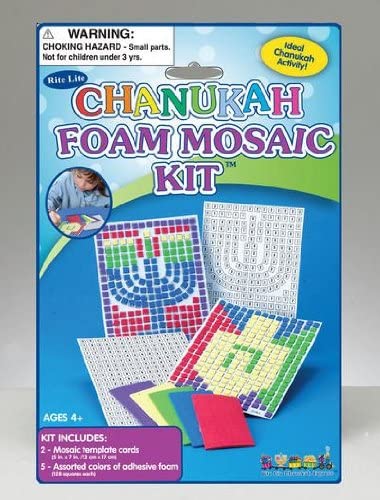 Hanukkah mosaic craft kit