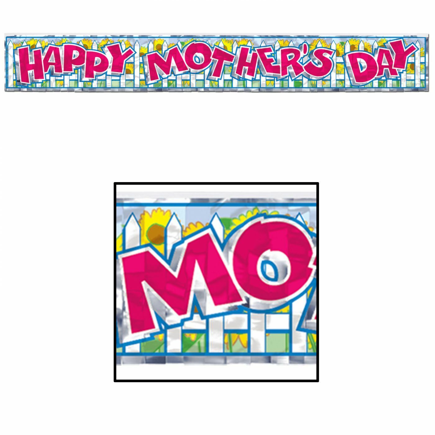 Mother's Day Fringed Banner