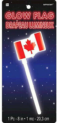Drapeau lumineux de la fête du Canada